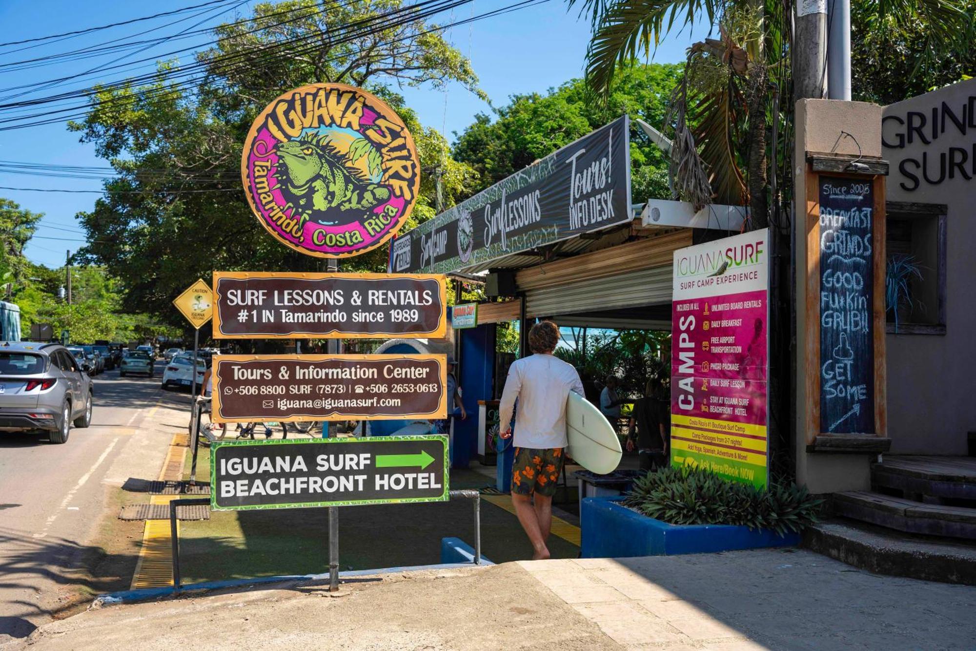 Hotel Iguana Surf Camp Tamarindo Esterno foto